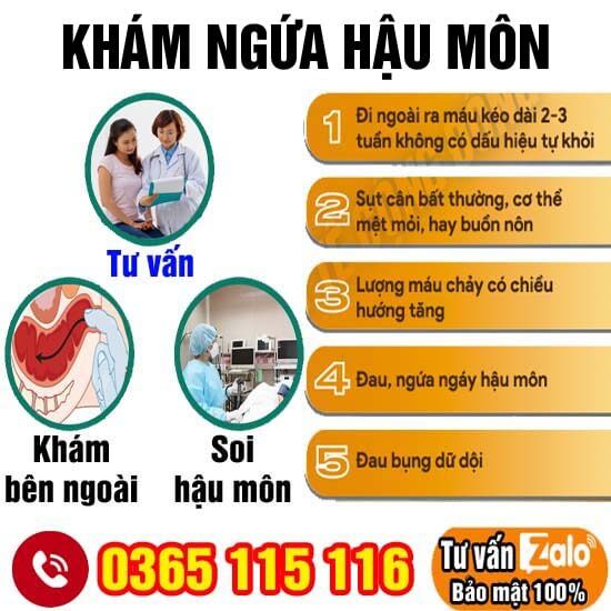 10 địa chỉ khám ngứa hậu môn ở đâu Hà Nội tốt nhất uy tín